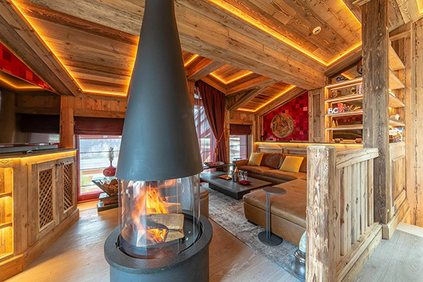 Location Chalet Bordeaux à Courchevel 1850