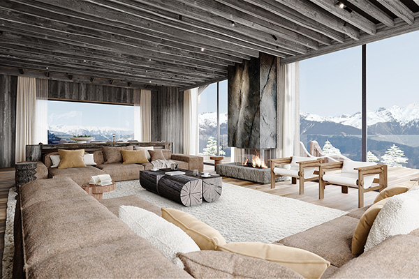 Chalet La Paus Altitude Rental in Courchevel 1850, Chenus